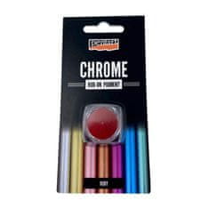 Pentart Pigmentový prášek chrome efekt 0,5g - červená,