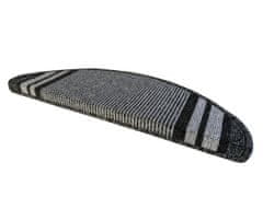 Vopi Nášlapy na schody Gandia šedý půlkruh, samolepící 24x65 půlkruh (rozměr včetně ohybu)