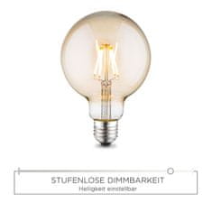 PAUL NEUHAUS LEUCHTEN DIRECT LED Filament Globe, E27, průměr 95mm 4W 3000K DIM 08466 LD 08466