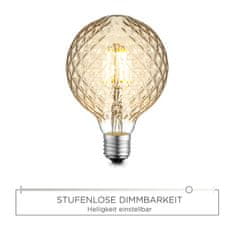 PAUL NEUHAUS LEUCHTEN DIRECT LED Filament, dekorativní Globe, 4W E27 průměr 95mm 3000K DIM 08468 LD 08468