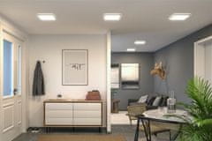 Paulmann PAULMANN LED Panel Atria Shine Backlight IP44 hranaté 293x293mm 16W 3000K bílá 71155