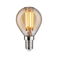 Paulmann PAULMANN 1879 Filament 230V 3-krokové-stmívatelné LED kapka E14 3 Step Dim 4,9W 1800K stmívatelné zlatá 29190