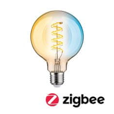 Paulmann PAULMANN Filament 230V Smart Home Zigbee 3.0 LED Globe G95 E27 7,5W měnitelná bílá stmívatelné zlatá 29159
