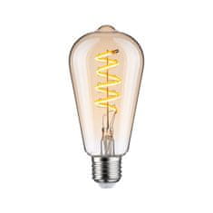 Paulmann PAULMANN Filament 230V Smart Home Zigbee 3.0 LED žárovka ST64 E27 7,5W měnitelná bílá stmívatelné zlatá 29157