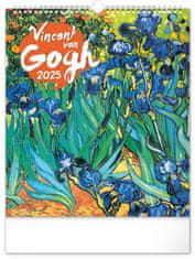 Presco Publishing Nástěnný kalendář Vincent van Gogh 2025, 30 × 34 cm