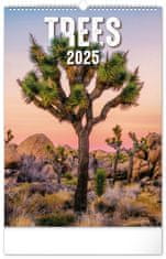 Presco Publishing Nástěnný kalendář Stromy 2025, 33 × 46 cm