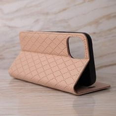 OEM Pouzdro flip Smart Caro pro Xiaomi Redmi 12 4G / 12 5G béžové