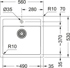 eoshop SID 610 Bílá