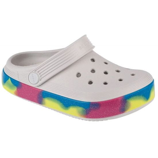 Crocs Dětské žabky Off Court Glitter Band