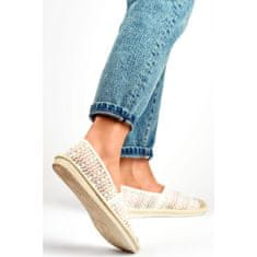 Espadrilky Model XY2832-2W White velikost 40