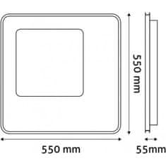 Avide Stropní svítidlo (9572014) HOLDEN XL stropní svítidlo 550x550mm, 70W, max 4000lm, DO