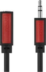 Emos JACK kabel 3,5mm stereo, vidlice - 3,5mm zásuvka 5m