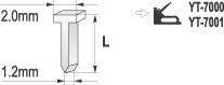 YATO Hřebíky do sešívačky 12 mm 1000 ks