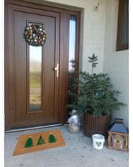 Hanse Home Rohožka 3 stromy vánoční 105671 - na ven i na doma 45x75