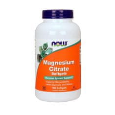 NOW Foods Doplňky stravy Magnesium Citrate Cytrynian Magnezu