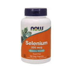 NOW Foods Doplňky stravy NOW Foods Selenium Selen 200 Mcg (180 tobolek) 3973