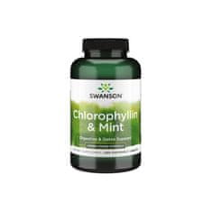 Swanson Doplňky stravy Swanson Chlorophyllin , Mint (500 tablet) 7213