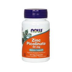 NOW Foods Doplňky stravy NOW Foods Zinc Picolinate pikolinát zinečnatý 50 mg (60 kapslí) 4151