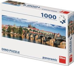 Dino Panoramatické puzzle Pražský hrad, Česká republika 1000 dílků