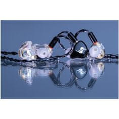 Stagg SPM-PRO TR, 3-driver in-ear sluchátka, transparentní