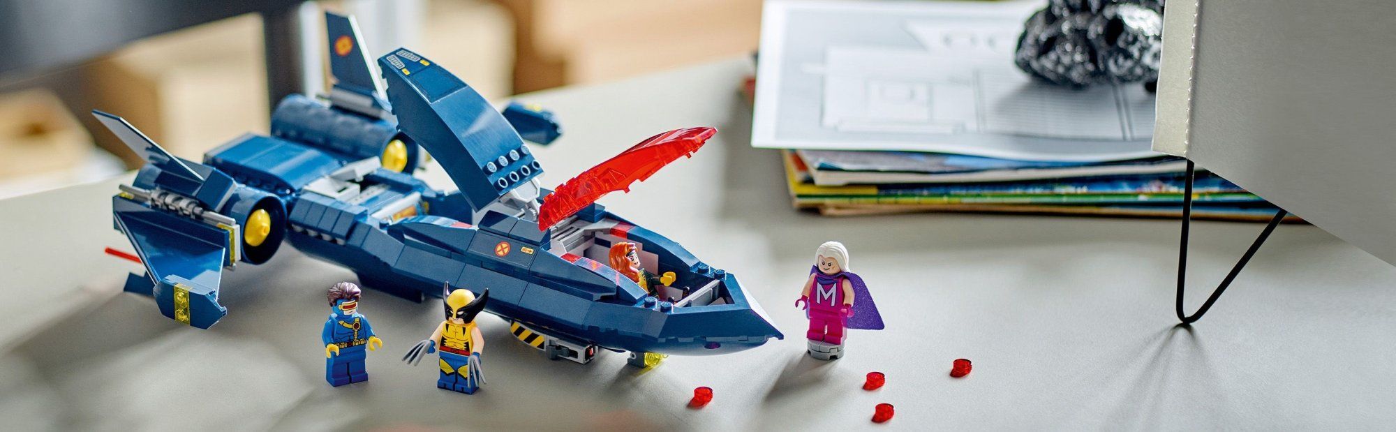 LEGO Marvel 76281 Tryskáč X-Men X-Jet