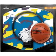 Spalding basketbalový koš s deskou Camo MicroMini