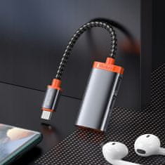 Mcdodo Mcdodo Adaptér Usb-C Mini Jack 3,5Mm Adaptér Aux Kabel Pro Samsung Dac