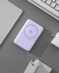 Innostyle Innostyle Powermag 2V1 Rychlá Indukční Powerbanka Pro Magsafe 10000Mah Stojan Fialová