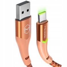 Mcdodo Mcdodo Usb-C Rychlonabíjecí Kabel Pro Samsung Usb Nabíječku Typu C Led 1M