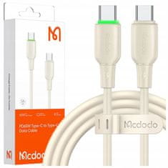 Mcdodo Mcdodo Usb-C Rychlonabíjecí Kabel Pro Samsung Apple Usb Typ C 65W 1M Ledově Béžový