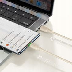 Mcdodo Mcdodo Usb-C Rychlonabíjecí Kabel Pro Samsung Apple Usb Typ C 65W 1M Ledově Béžový