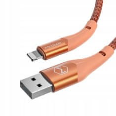 Mcdodo Mcdodo Usb Lightning Rychlonabíjecí Kabel 36W Pro Iphone 13 14 1M Led Oranžová