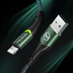 Mcdodo Mcdodo Usb Lightning Fast Charging Cable 36W Pro Iphone 13 14 1M Led Green