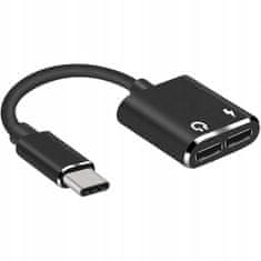 CO2 2X USB-C adaptérový adaptérový kabel USB typ C pro Samsung Apple Xiaomi Z Dac