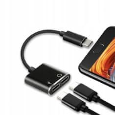 CO2 2X USB-C adaptérový adaptérový kabel USB typ C pro Samsung Apple Xiaomi Z Dac