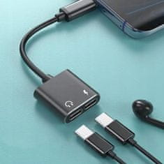 CO2 2X USB-C adaptérový adaptérový kabel USB typ C pro Samsung Apple Xiaomi Z Dac