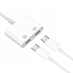 CO2 Co2 adaptér 2x USB-C konvertorový kabel USB typ C pro Samsung Apple Xiaomi Z Dac