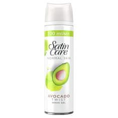 Gillette Zvlhčující gel na holení Avocado Twist (Satin Care) 200 ml