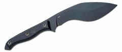 CRKT CR-2710 Clever Girl Kukri mačeta 19,7 cm, celočerná, G10, termoplast pouzdro