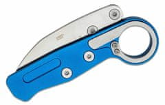 CRKT CR-4050 Provoke Blue kapesní nůž 6,5 cm, modrá, hliník