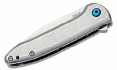 CRKT CR-5385 Delineation Silver kapesní nůž 7,5 cm, celoocelový