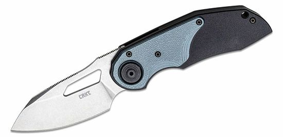 CRKT CR-5410 Attaboy kapesní nůž 6,39 cm, Stonewash, černá, šedá, GRN