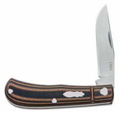 CRKT CR-7100 Venandi Brown pánský kapesní nůž 8 cm, černo-hnědá, G10