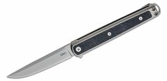 CRKT CR-7123 Seis Black pánský kapesní nůž 8,4 cm, černá, GRN, nerez