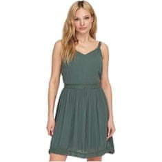 ONLY Dámské šaty ONLKARMEN Regular Fit 15177478 Balsam Green (Velikost 38)