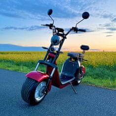 Leramotors Elektrokoloběžka SCOOTERS C2 2000W - červená