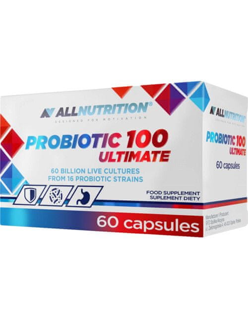 AllNutrition Probiotic 100 Ultimate 60 kapslí