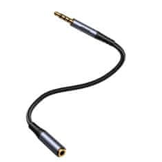 Joyroom JoyRoom Prodlužovací 3.5mm Jack AUX Kabel - Černá KP31246