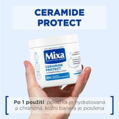 Mixa Posilující tělová péče pro velmi suchou pokožku Ceramide Protect (Strengthening Cream) 400 ml