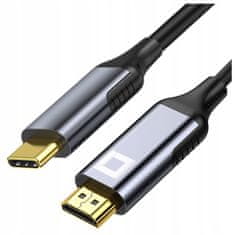 CO2 Co2 Usb-C Kabelový adaptér Hdmi Adaptér Hub Usb typ C na HDMI Mhl 4K 60Hz 2M